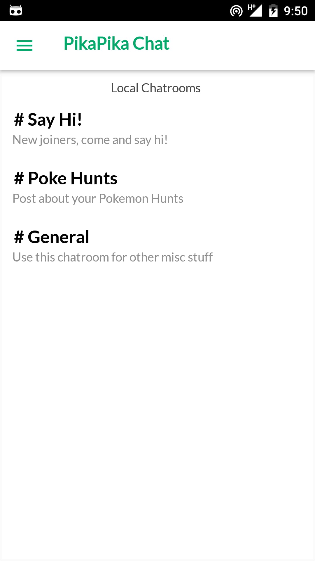 Chatrooms for Pokemon Go! media 1