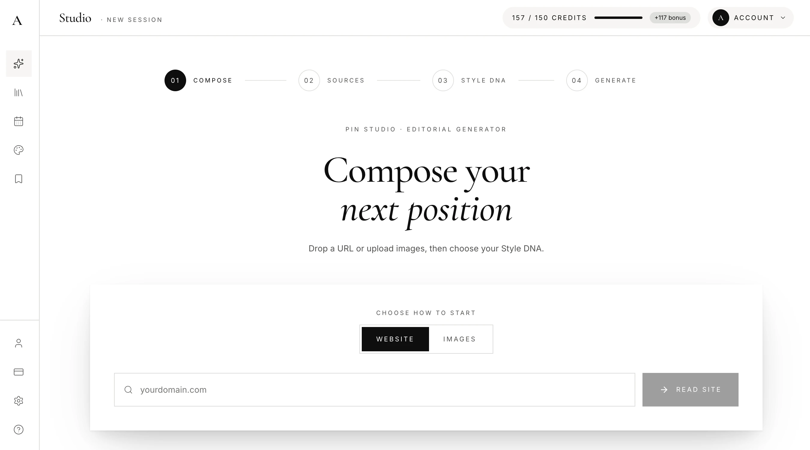 Atelier - The editorial pin studio screenshot 2