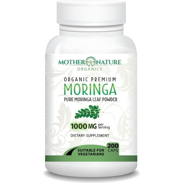 Premium Moringa Leaf Powder Capsules