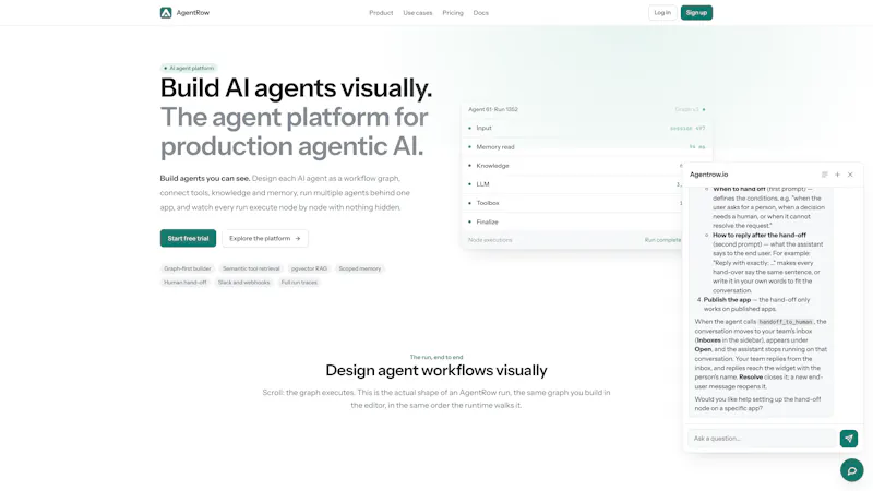 AgentRow screenshot 13