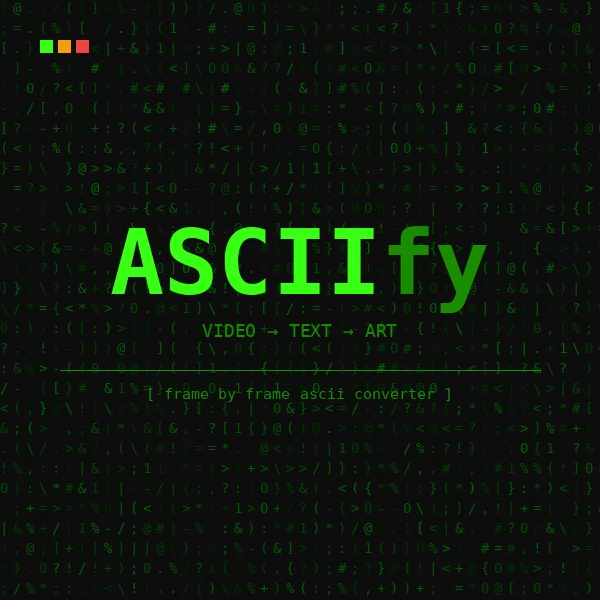 ASCIIfy