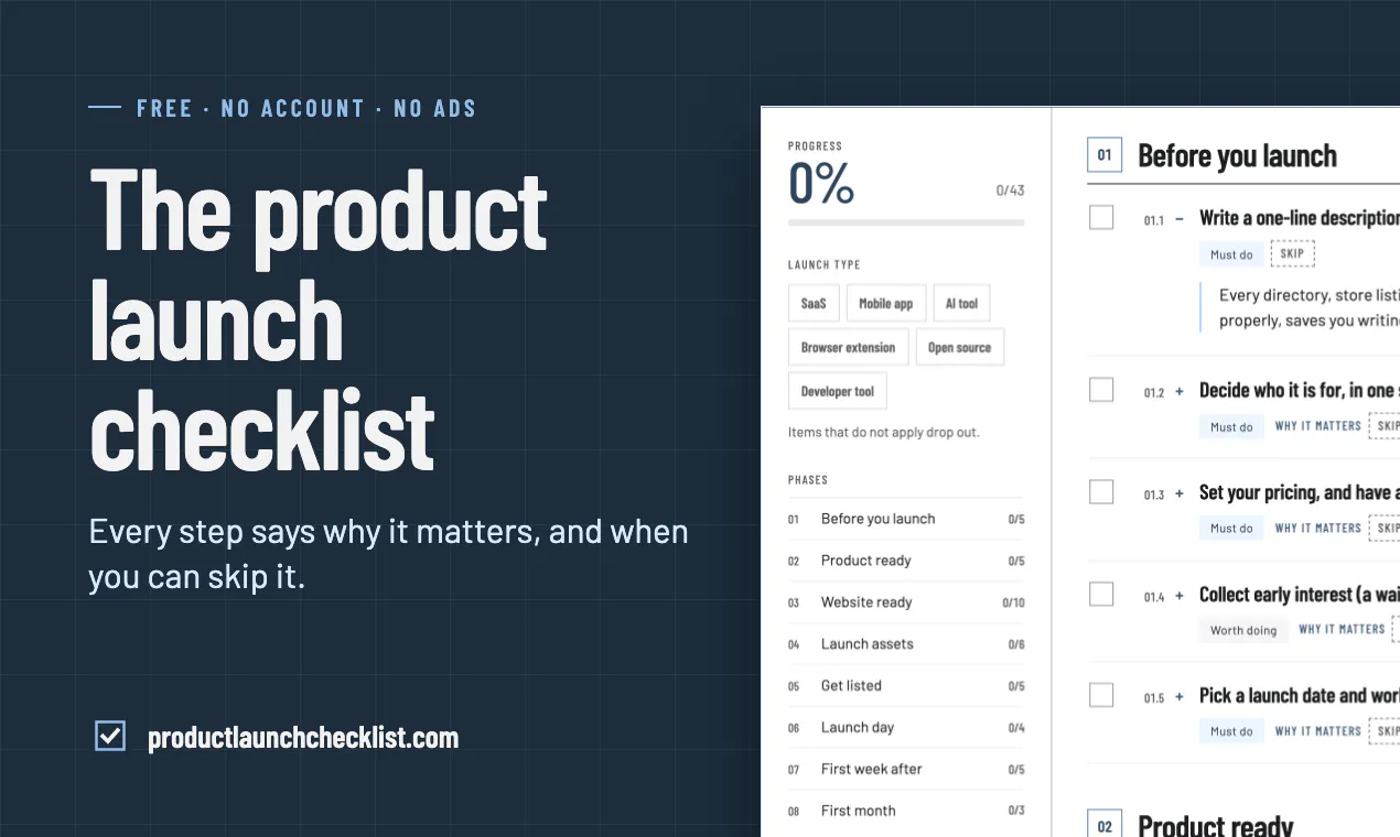 Product Launch Checklist gallery image