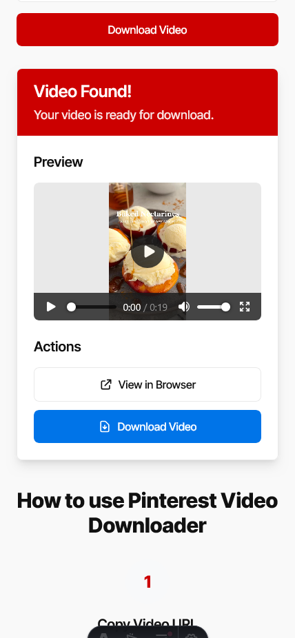 PinterestDL - Pinterest Video Downloader gallery image