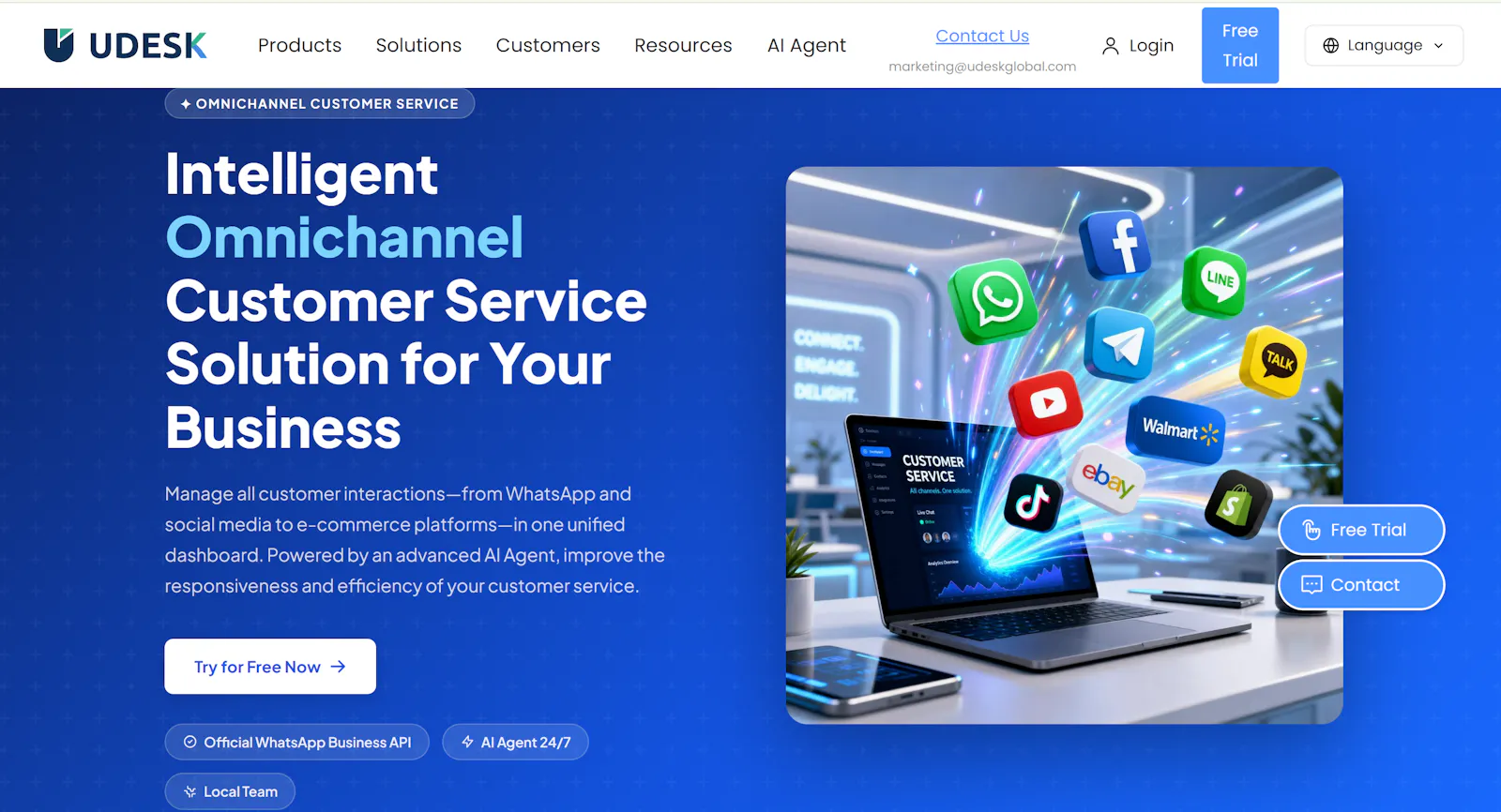 Udesk screenshot 3