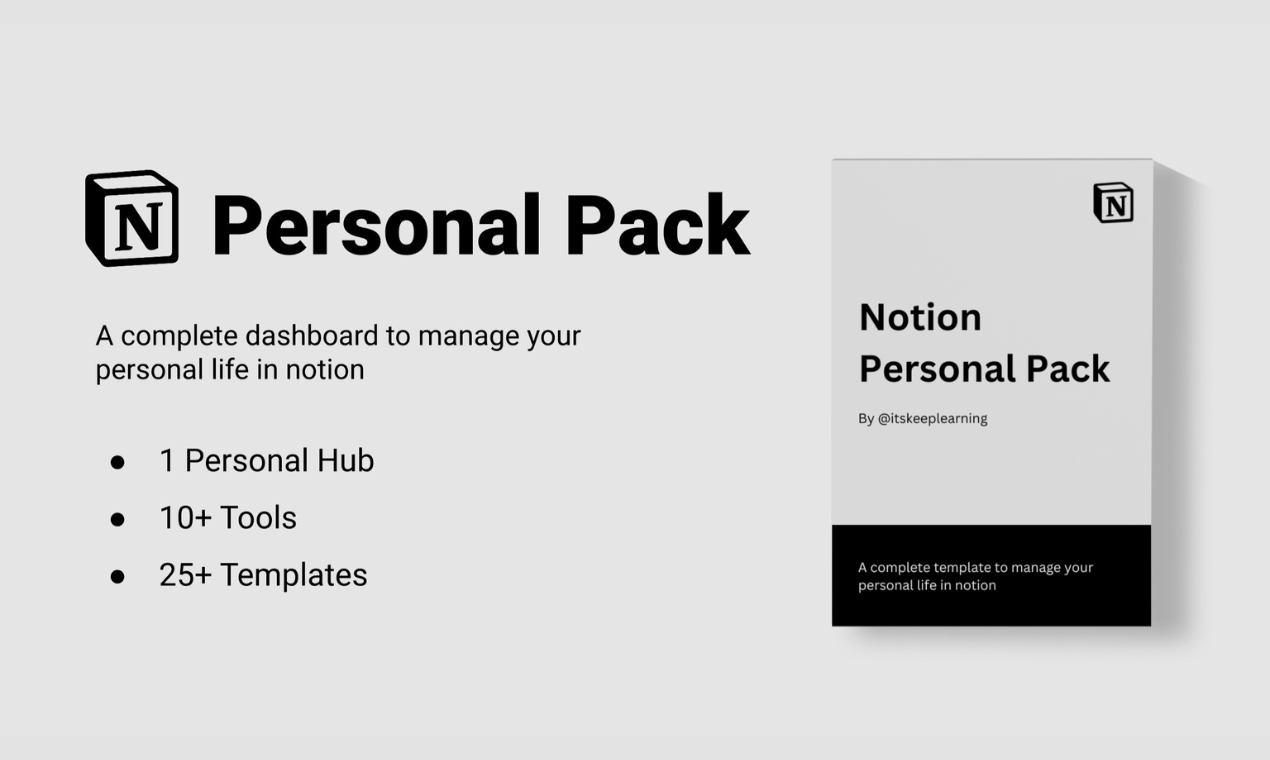 Notion Personal Pack media 1