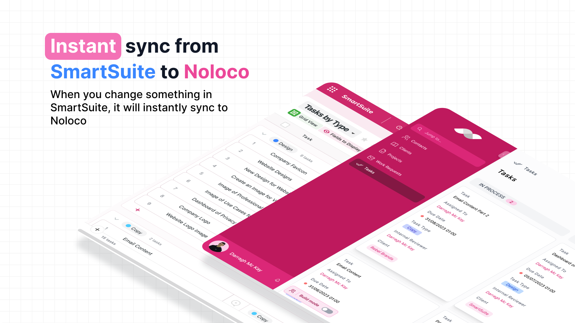 Smartsuite를위한 Noloco - SmartSuite 솔루션을 코드없이 사용자 정의 앱으로 전환하십시오 미디어 4