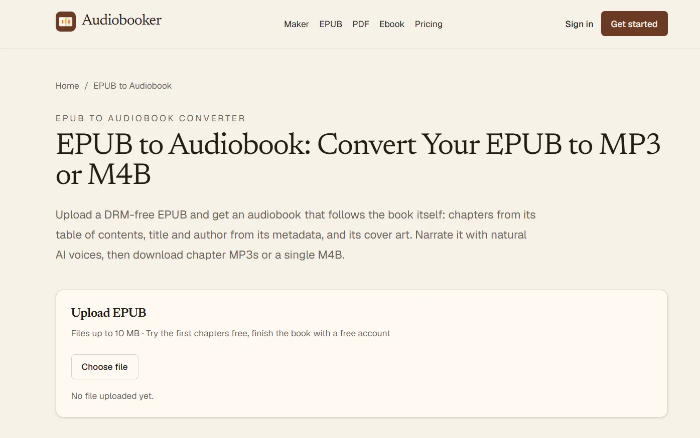 Audiobooker gallery image