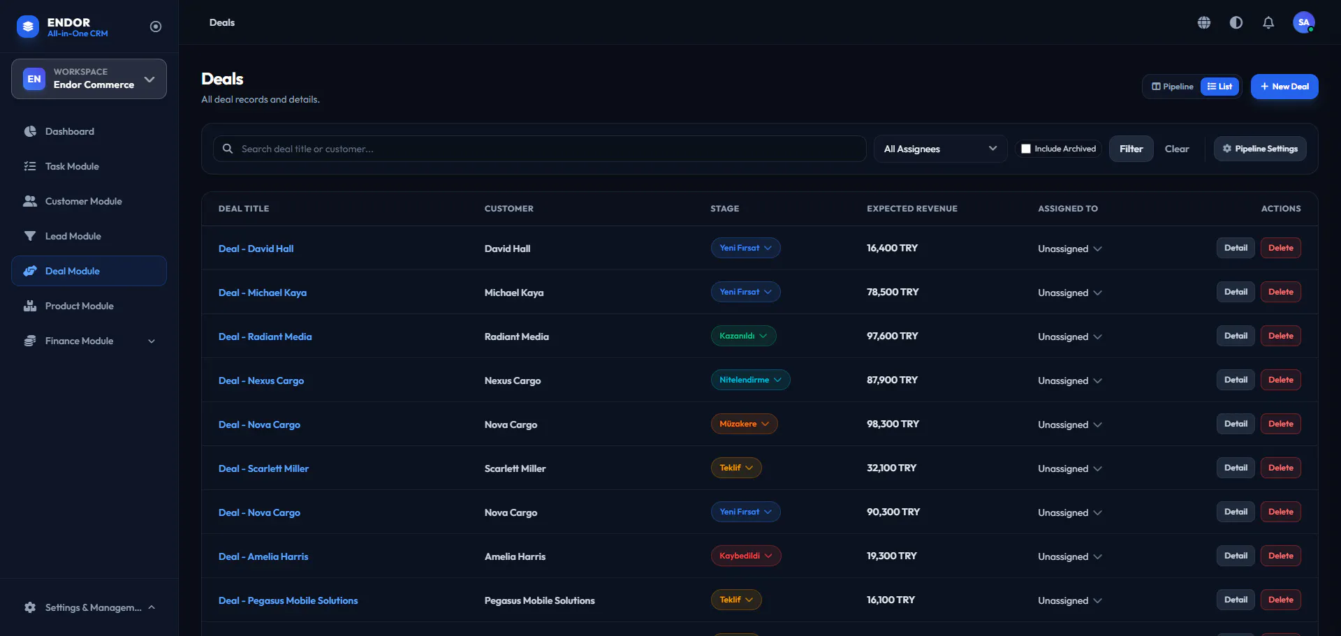 Endor All-in-One CRM gallery image