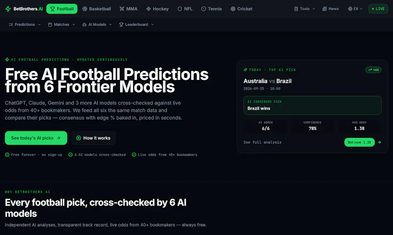 BetBrothers AI screenshot 3