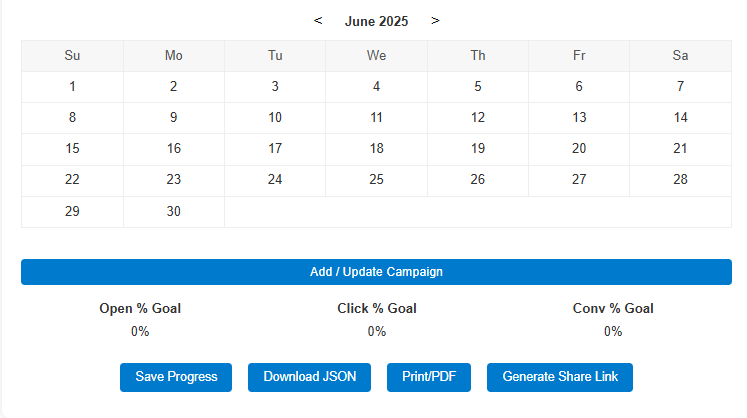 E -mail Campaign Planner Pro - Plan e -mailcampagnes sneller, slimmer en beter. media 2