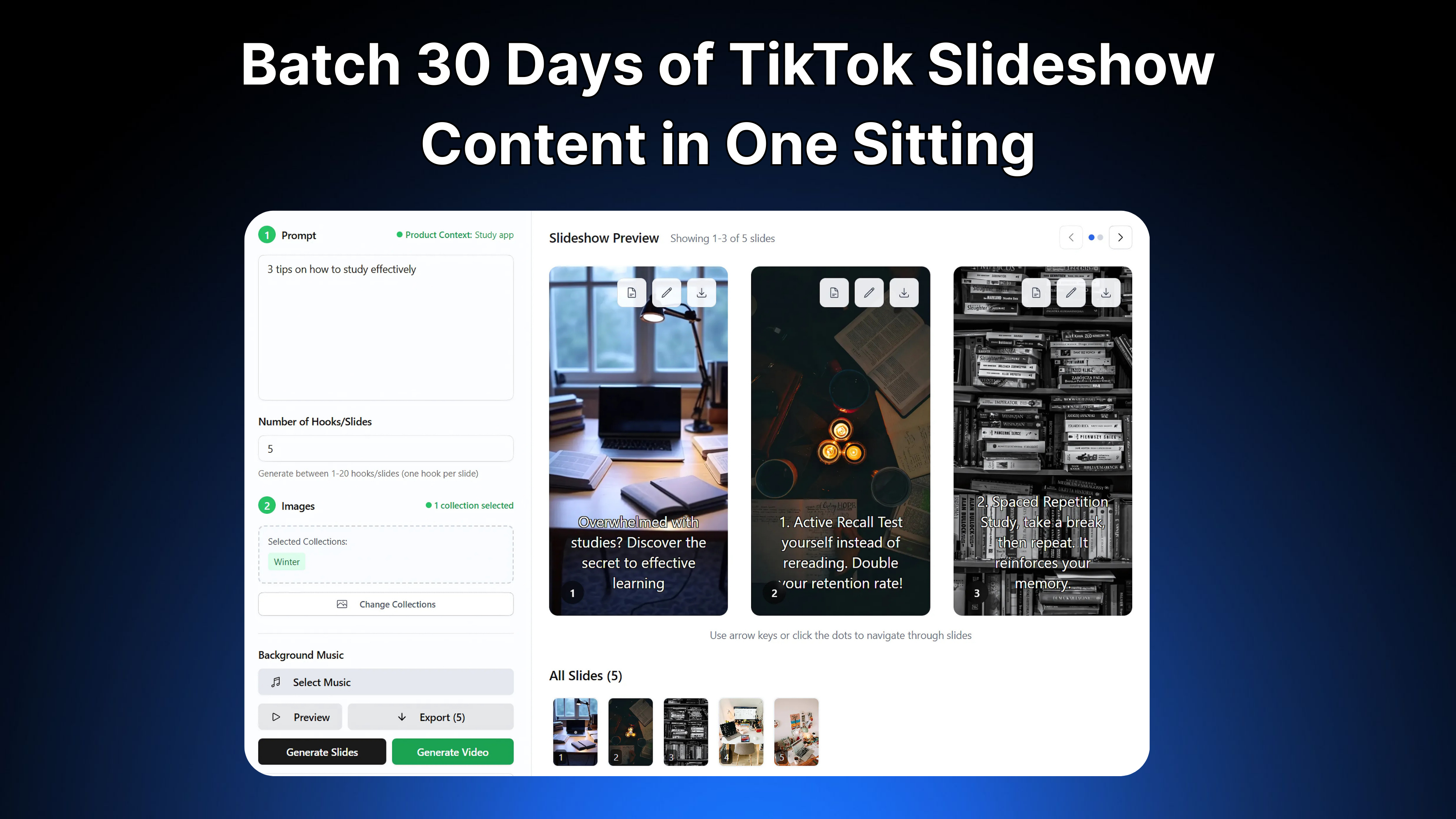Vibepost che hai - Crea UGC pronto per la pala, presentazioni tiktok e video a schermo diviso media 3