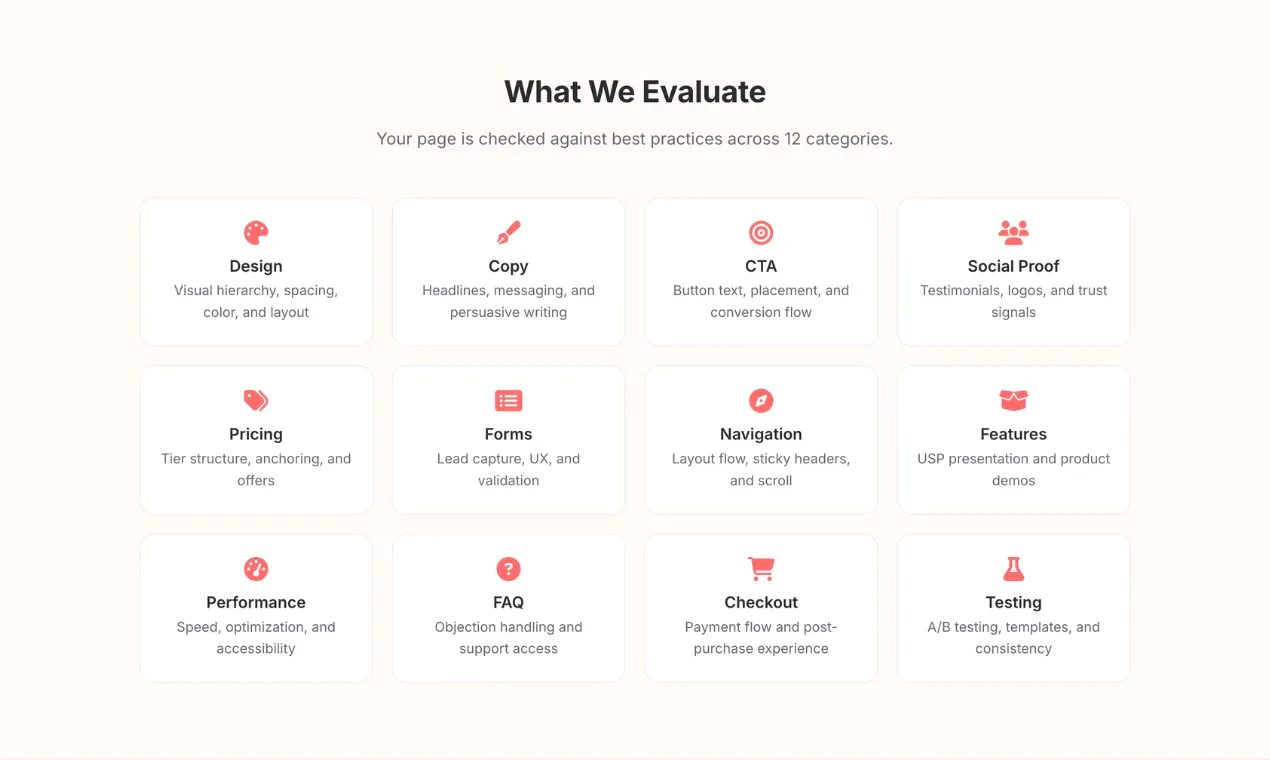 Autter - Landing Page Auditor screenshot 4