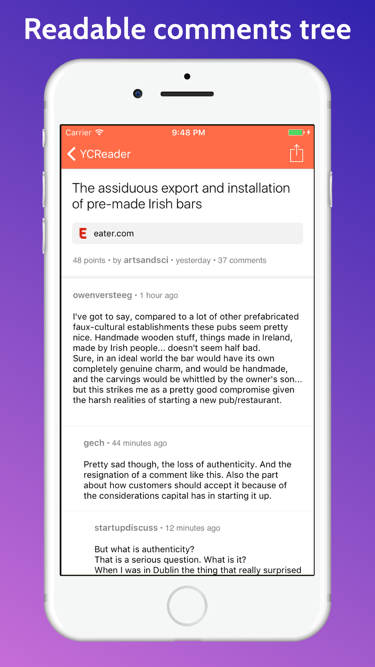 YCReader gallery image