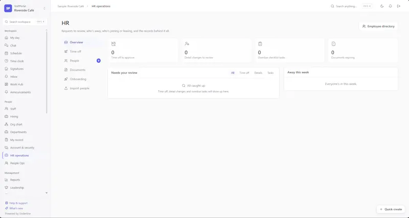 StaffPortal screenshot 5