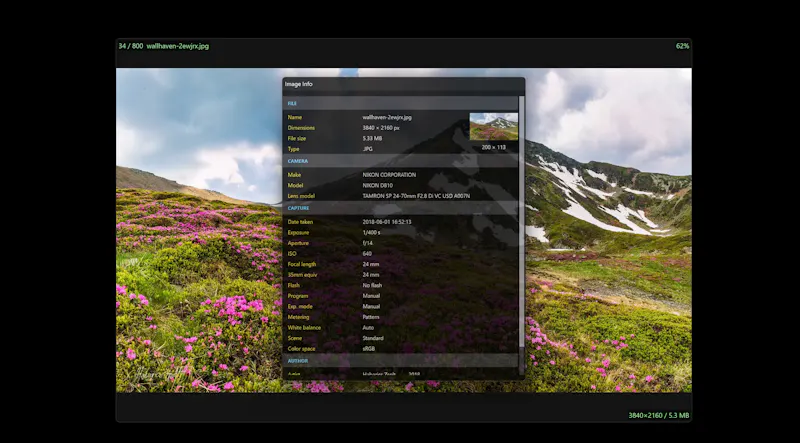 QuickImageViewer (qIV) screenshot 8