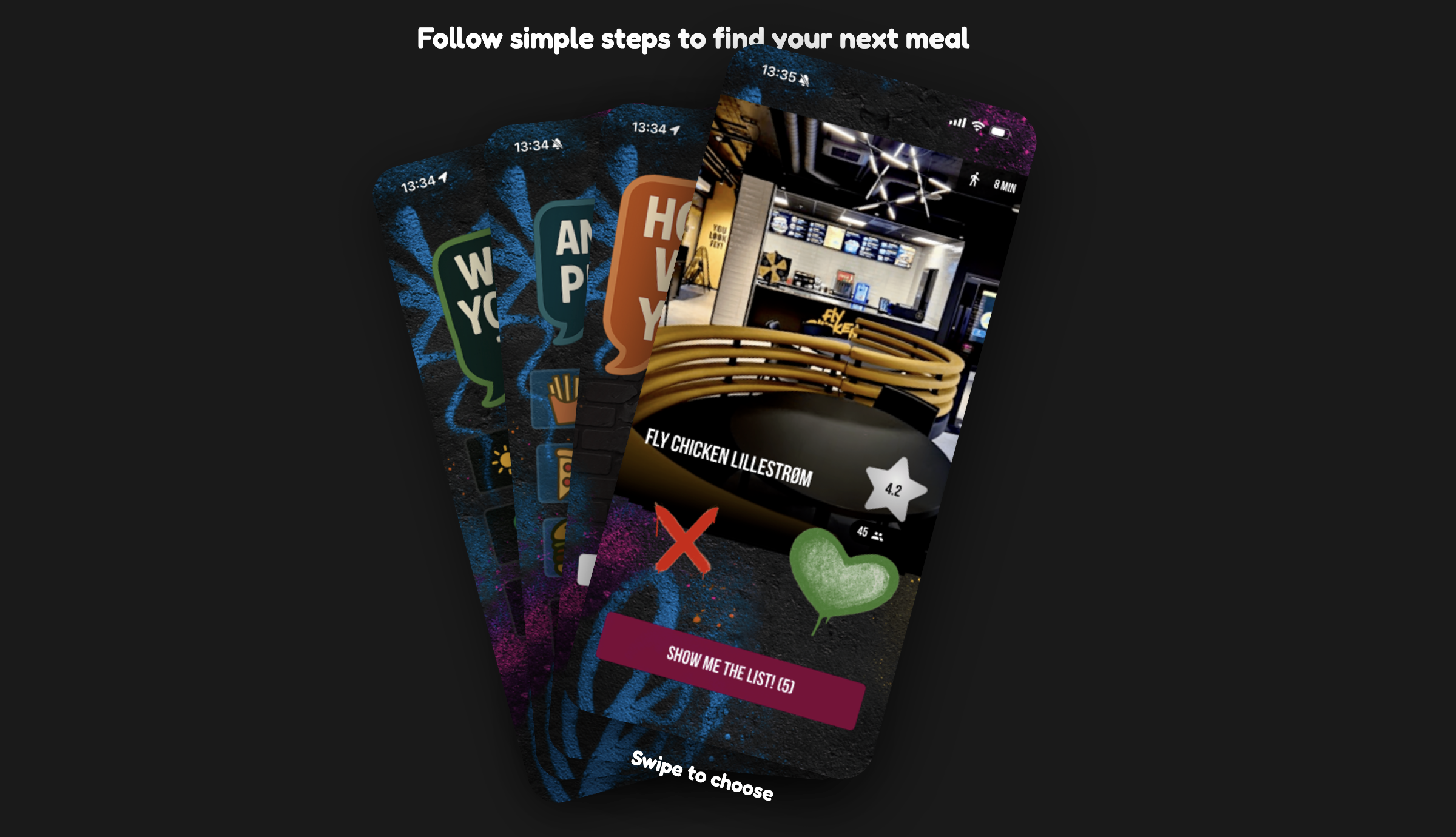 I Want Food - Screenshot 4 showing product features and functionality