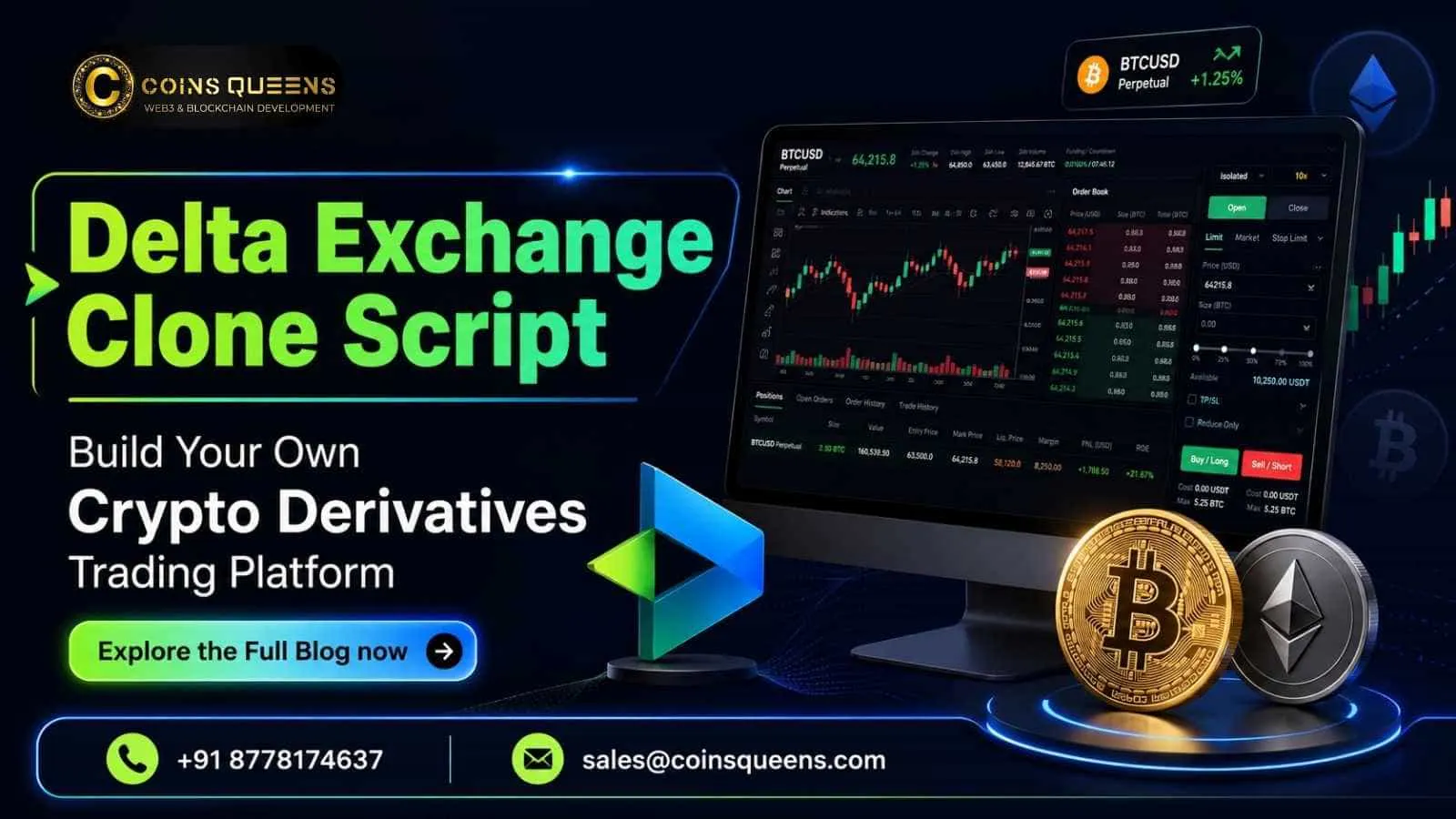 Delta Exchange Clone Script screenshot 1