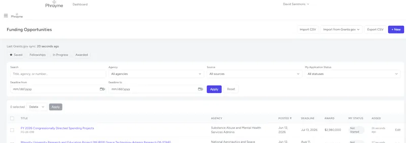 Phrayme.com screenshot 4