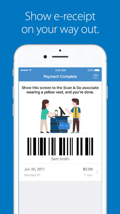 Walmart Scan & Go Image