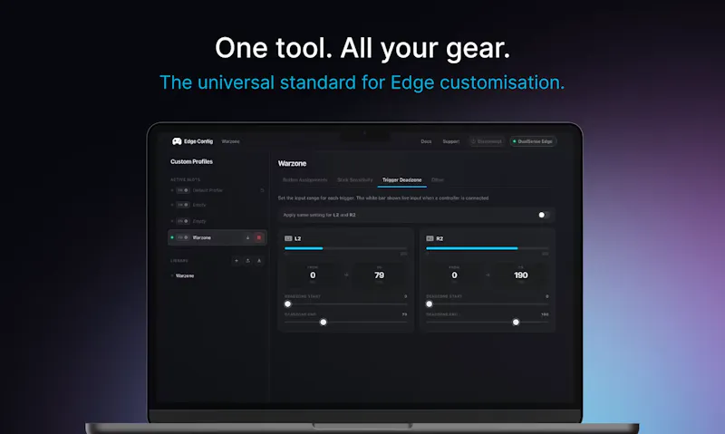 Edge Config screenshot 5