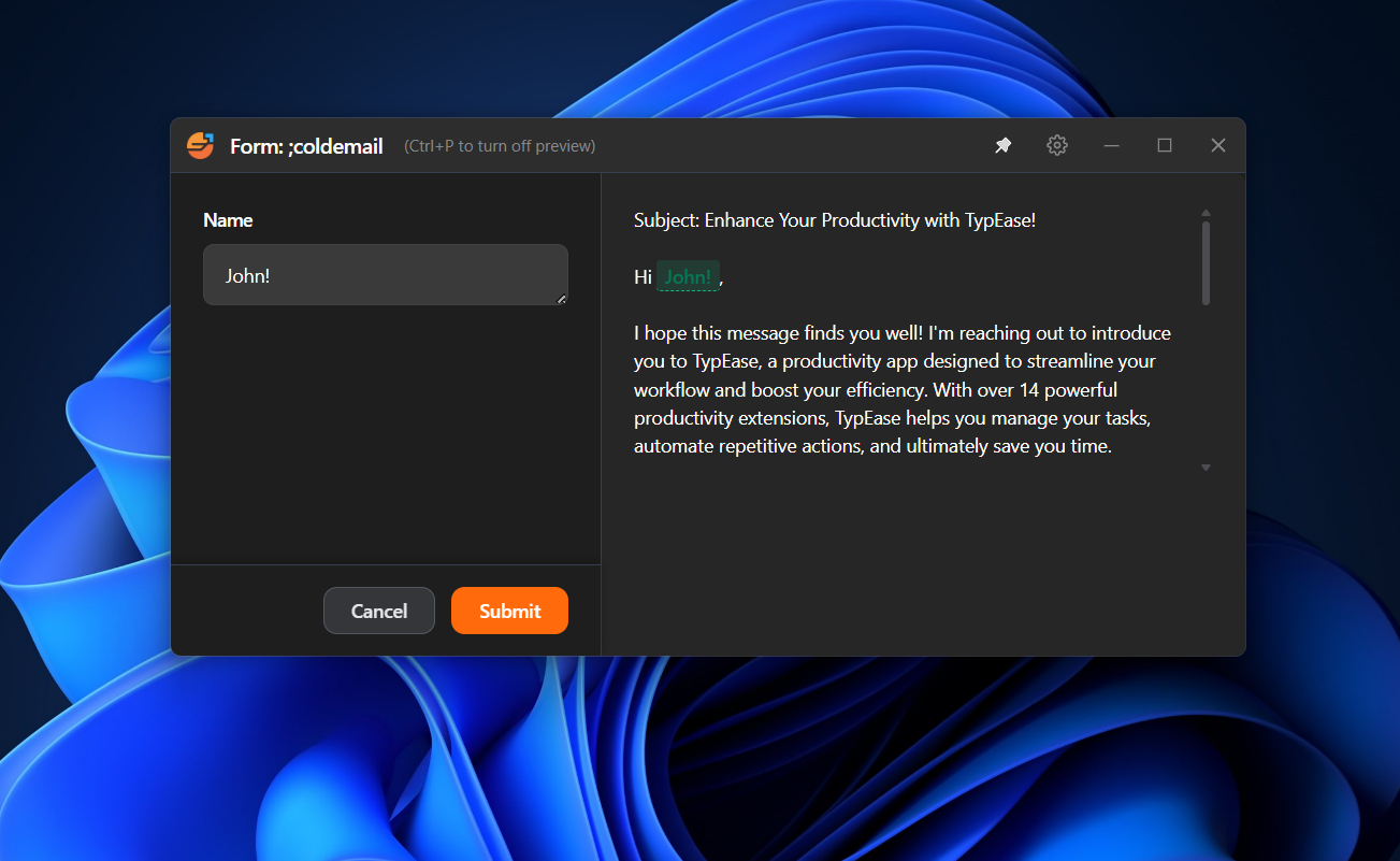 TypEase gallery image