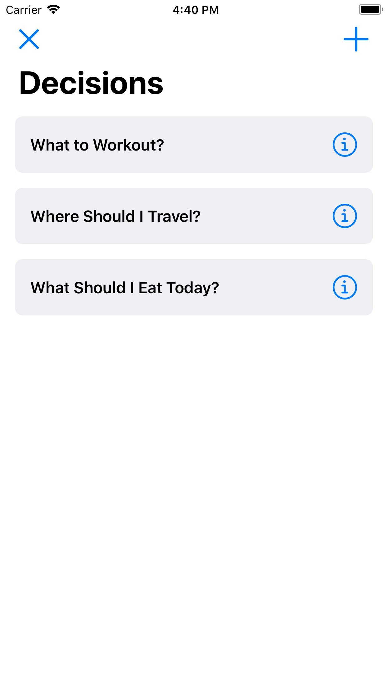 Tiny Decisions gallery image