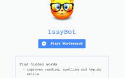 IssyBot Wordsearch media 1