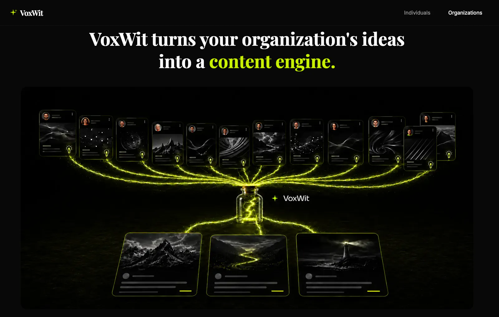 VoxWit — Scroll. Screenshot. Post. screenshot 4