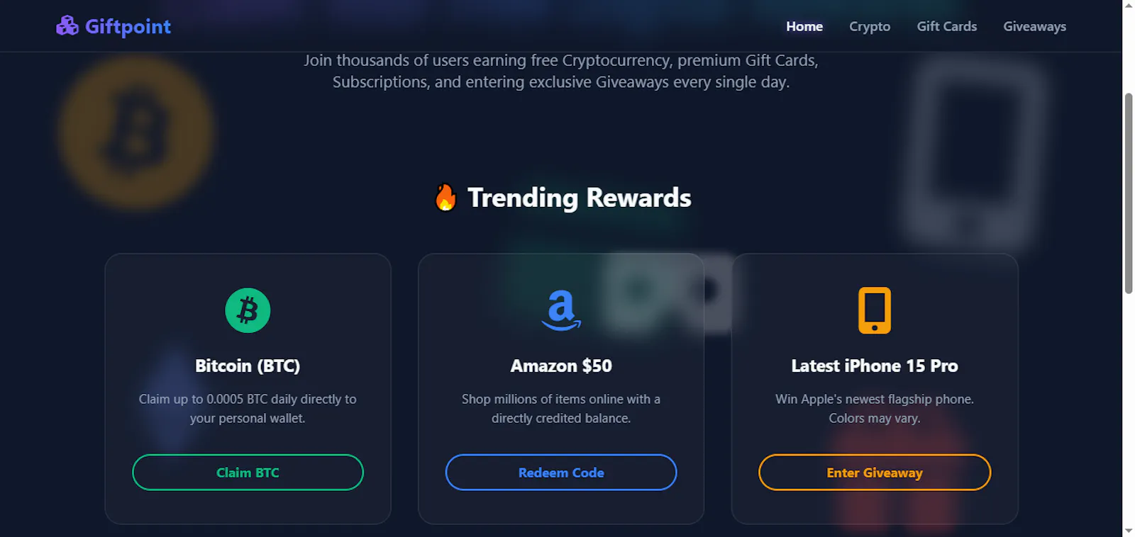 Gift Point screenshot 1