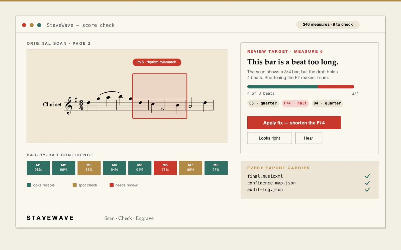 StaveWave screenshot 1