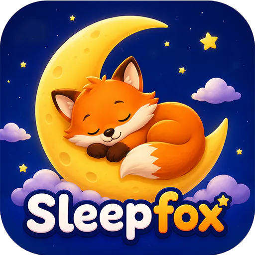 SleepFox: Kids Audio Stories logo