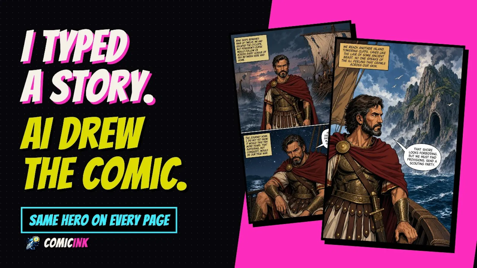 ComicInk screenshot 1 (video preview)
