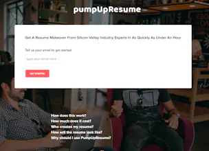 pumpUpResume gallery image
