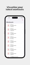 GPX Workouts - iOS app gallery image