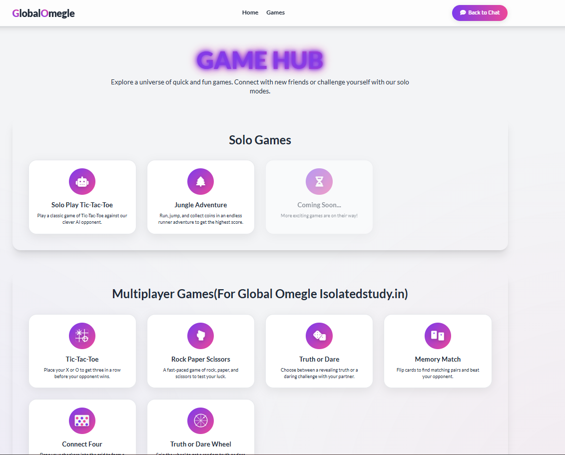 İzoleStudy tarafından Global Omegle Games medya 12