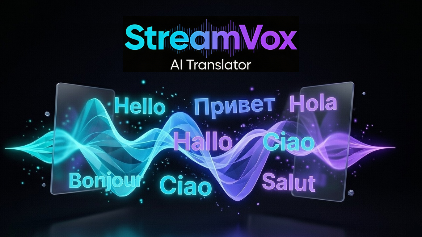 StreamVox - Main product screenshot demonstrating key features and user interface