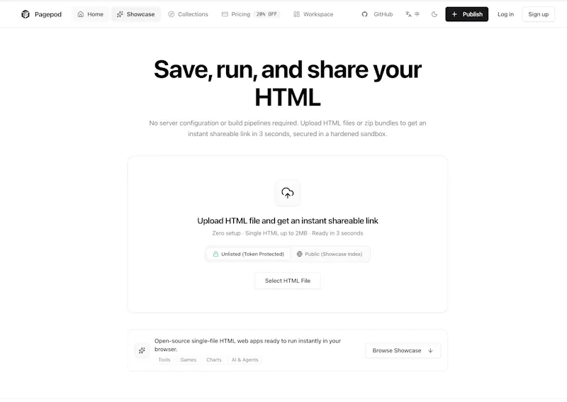 Pagepod screenshot 2