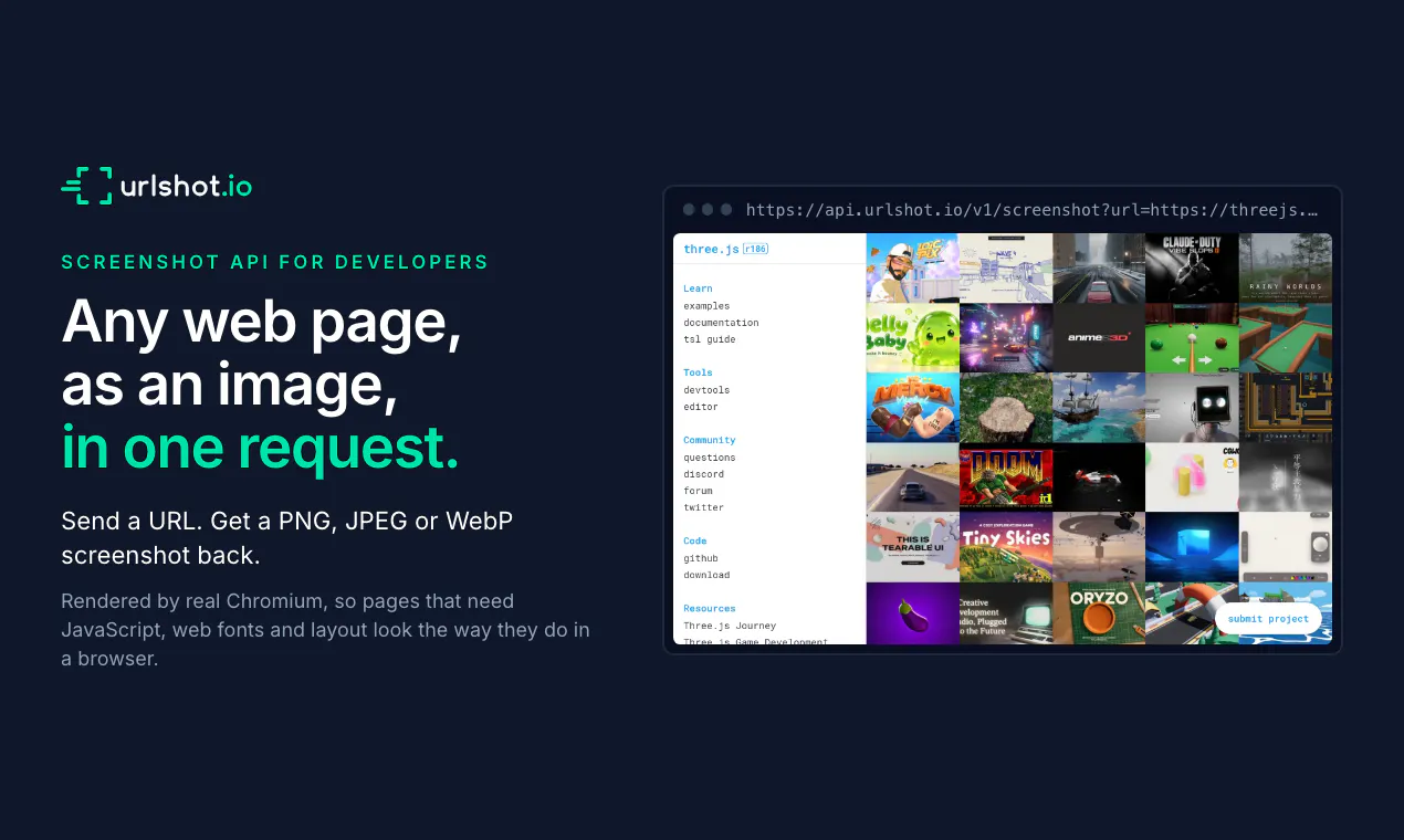 urlshot.io gallery image