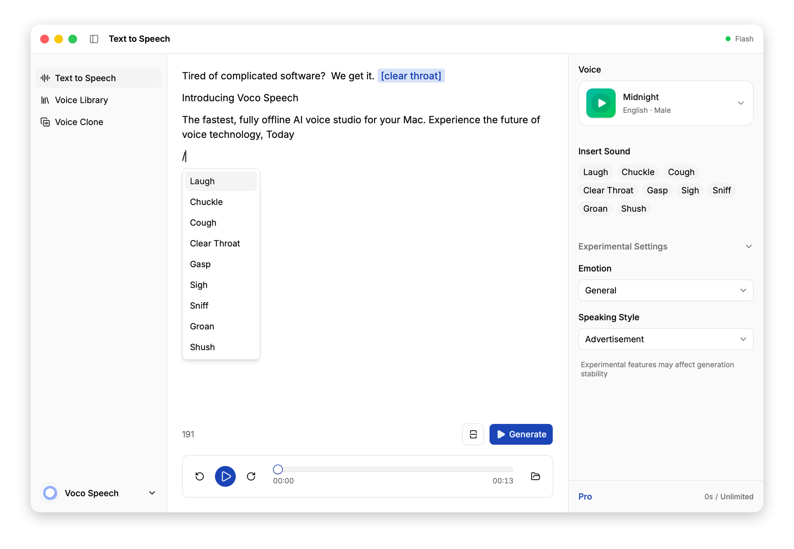 Voco Speech gallery image