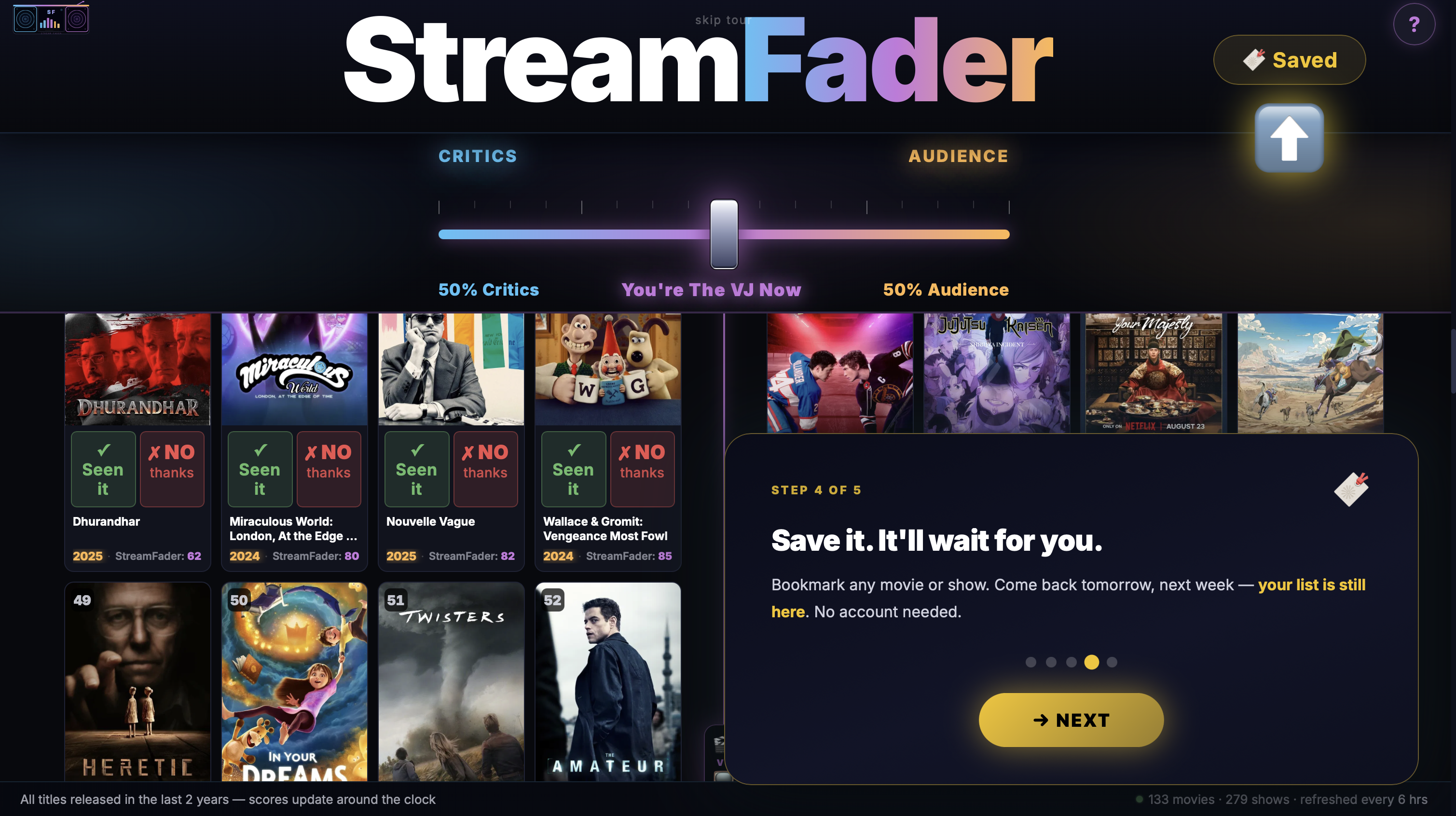 StreamFader-Movies/Series picked by YOU! gallery image