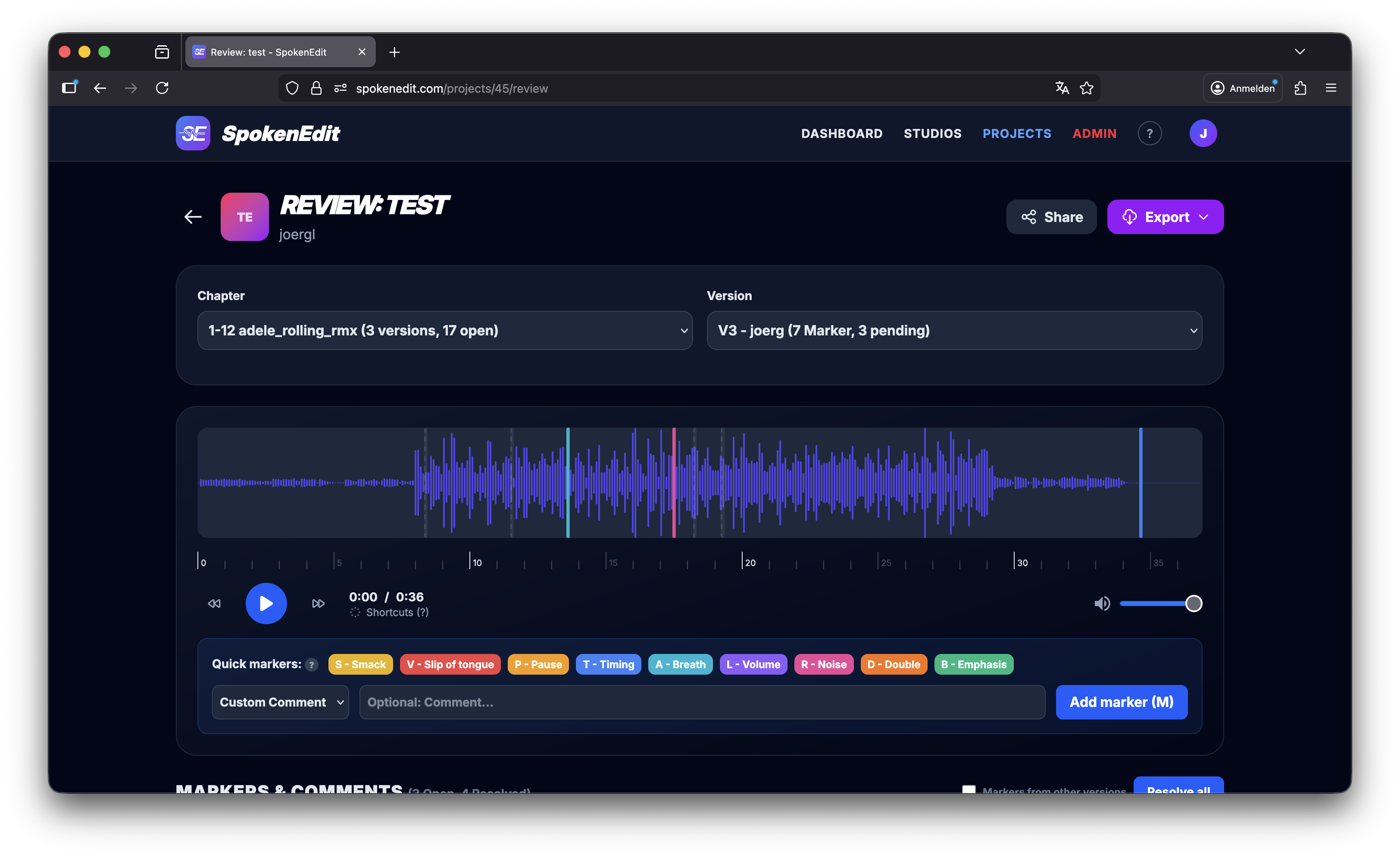 SpokenEdit gallery image