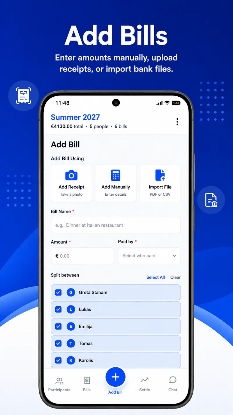 Bill Split Pro screenshot 4