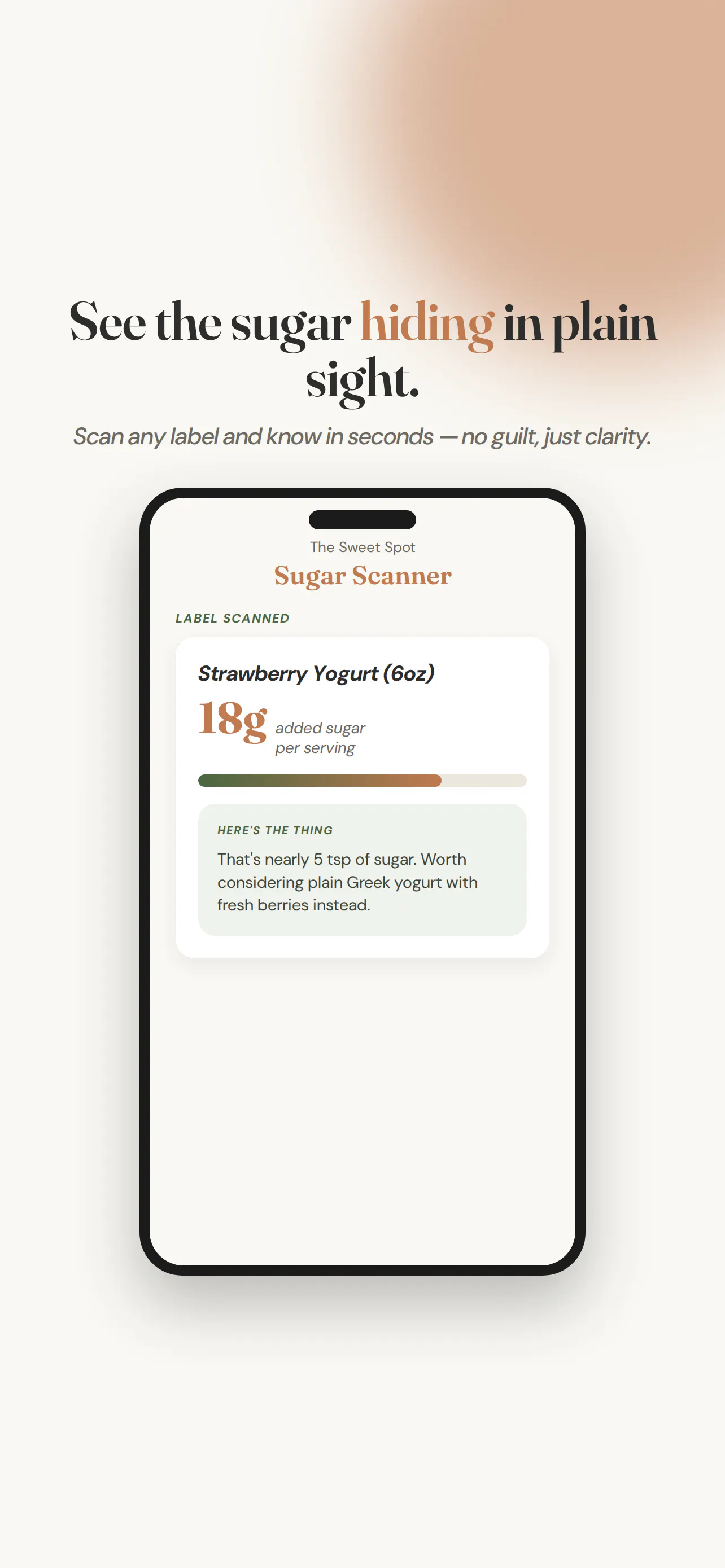 Decode sugar cravings with sweetspotapp  gallery image