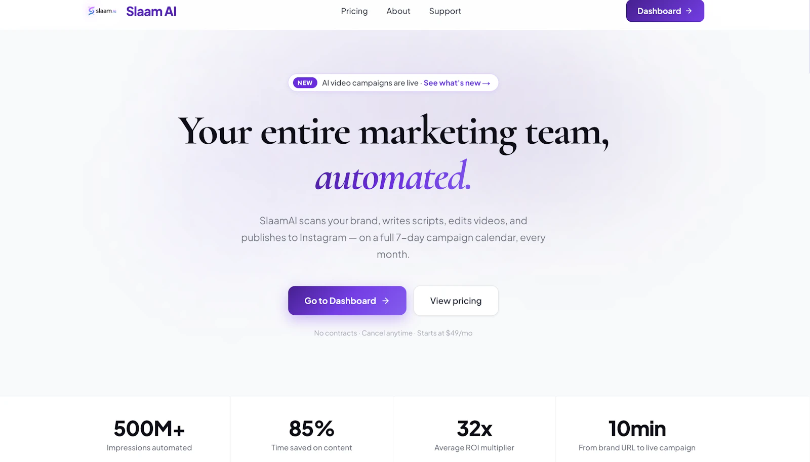 Slaam AI  screenshot 1