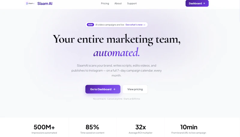 Slaam AI  screenshot 1