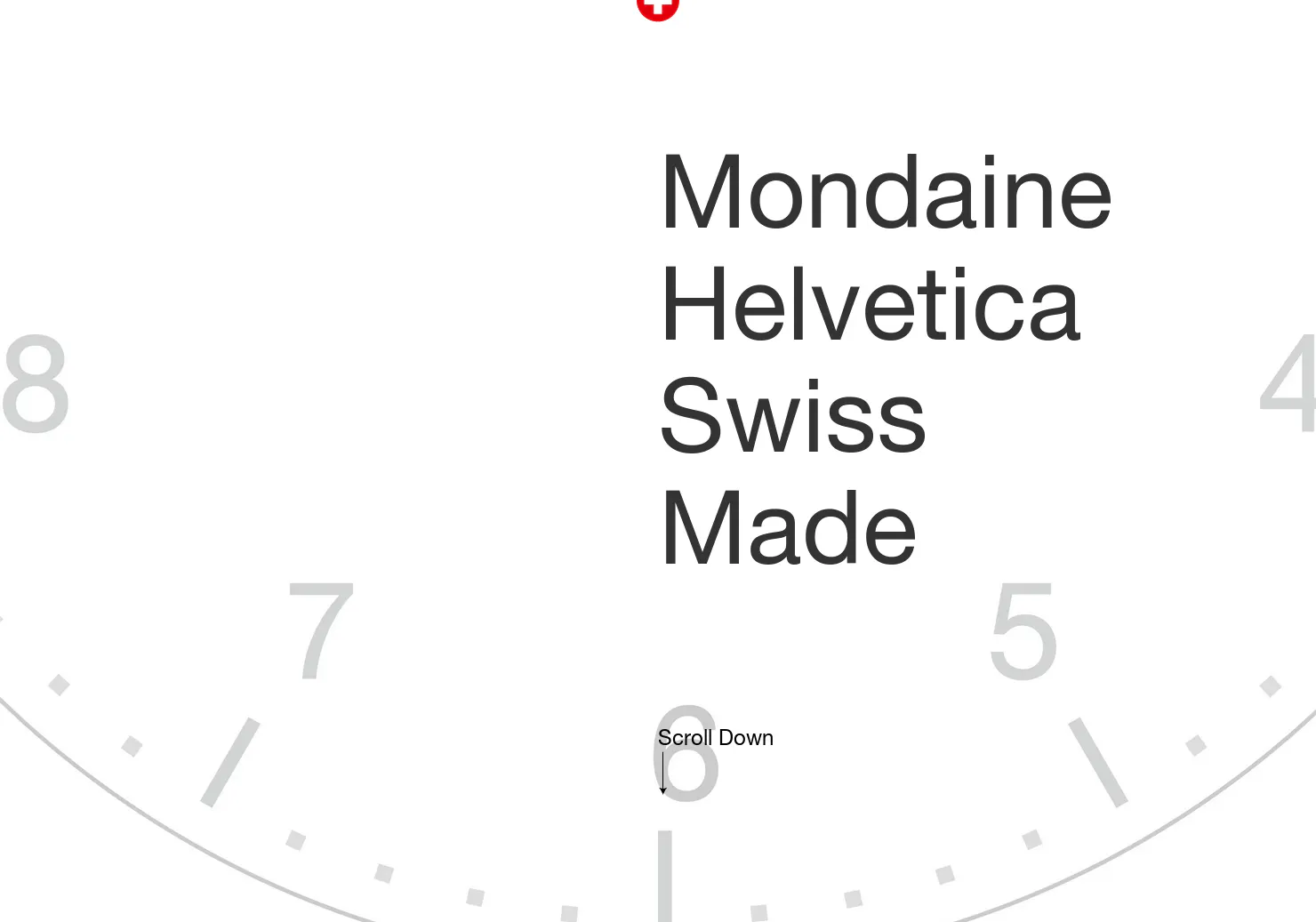 Mondaine Helvetica