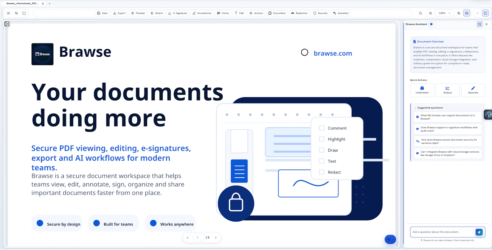 Brawse Docs screenshot 3