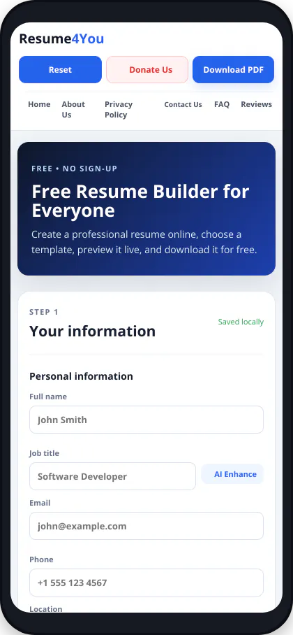 ResumeForYou gallery image
