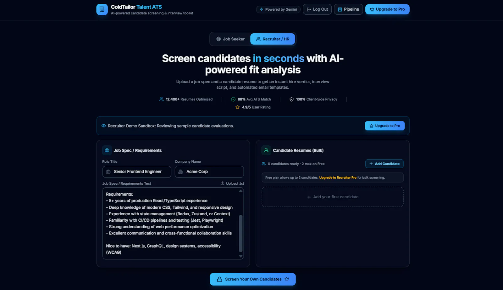 ColdTailor AI screenshot 4