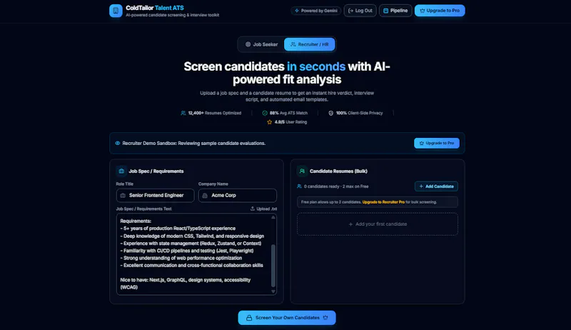 ColdTailor AI screenshot 4